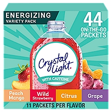 Crystal Light Energizing Variety Pack, 44 ct. On-the-Go Packets