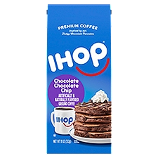 Ihop Chocolate Chocolate Chip Artificially & Naturally Flavored Ground Coffee, 11 oz