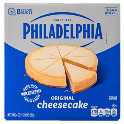 Philadelphia Original Cheesecake, 8 count, 24 oz