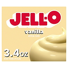 Jell-O Vanilla Instant Pudding & Pie Filling, 3.4 oz