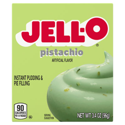 Jell-O JELL-O Pistachio Instant Pudding & Pie Filling, 3.4 oz Box, 3.4 Ounce 