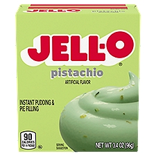 Jell-O Pistachio, Instant Pudding & Pie Filling, 3.4 Ounce