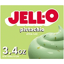 Jell-O Pistachio Instant Pudding & Pie Filling, 3.4 oz, 3.4 Ounce