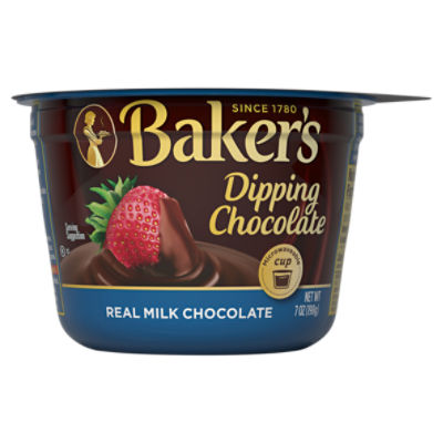 Baker's Real Milk Dipping Chocolate, 7 oz The Fresh Grocer