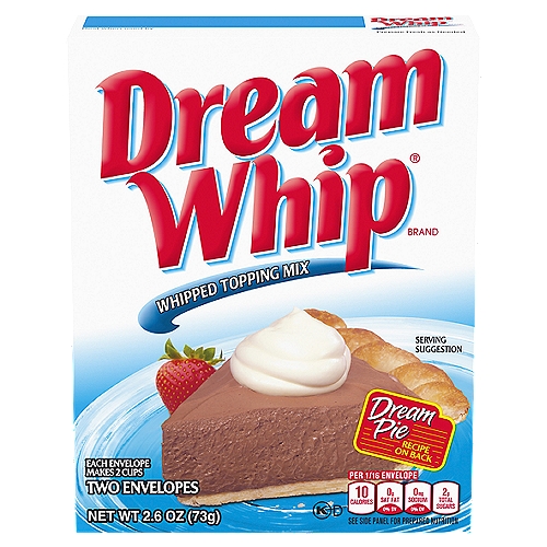 Dream Whip Whipped Topping Mix, 2 count, 2.6 oz