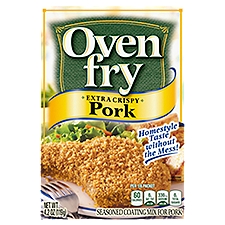 Oven Fry Coating Mix - Extra Crispy Pork Seasoned, 4.2 Ounce