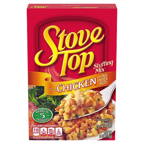 Stove Top Stuffing Mix for Chicken, 6 oz