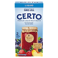 Certo Premium Liquid Fruit Pectin, 2 count, 6 fl oz