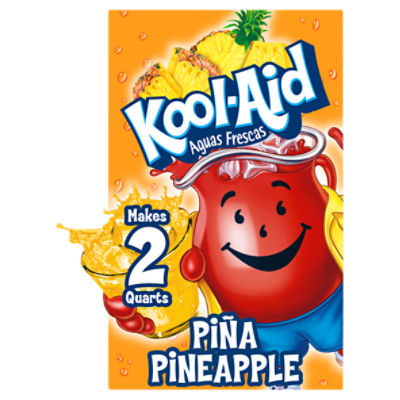Kool-Aid Piña-Pineapple Unsweetened Drink Mix, 0.14 oz