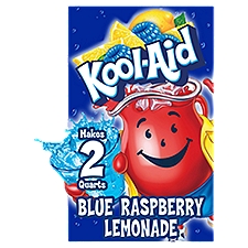 Kool-Aid Blue Raspberry Lemonade Unsweetened Drink Mix, 0.22 oz