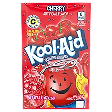 Kool-Aid Unsweetened Cherry Soft Drink Mix, 3.6 Gram