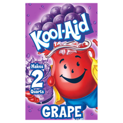 Kool-Aid Grape Unsweetened Drink Mix, 0.14 oz