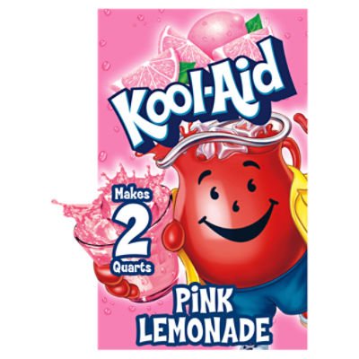 Kool-Aid Unsweetened Pink Lemonade Drink Mix, 0.23 oz