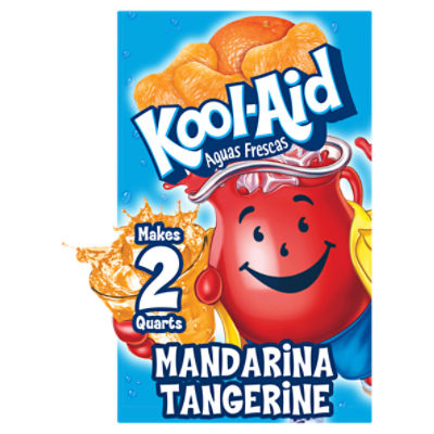 Kool-Aid Tangerine Unsweetened Drink Mix, 0.16 oz