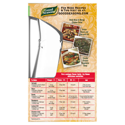 Good Seasons Italian Salad Dressing & Recipe Mix Packets with