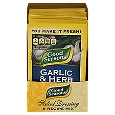 Good Seasons Garlic & Herb Dressing & Recipe Mix, 0.75 oz, 0.75 Ounce