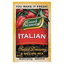 Good Seasons Italian Dressing & Recipe Seasoning Mix, 0.7 oz Packet, 0.7 Ounce