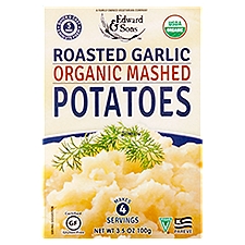 Edward & Sons Potatoes, Roasted Garlic Organic Mashed, 3.5 Ounce