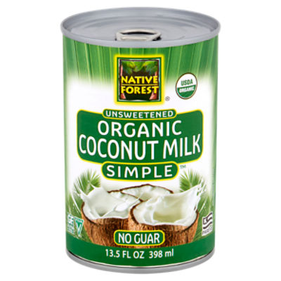 Native Forest Simple Unsweetened No Guar Organic Coconut Milk, 13.5 fl oz