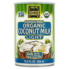 Native Forest Unsweetened Light Organic Coconut Milk, 13.5 fl oz