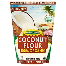 Let's Do...Organic 100% Organic, Coconut Flour, 16 Ounce