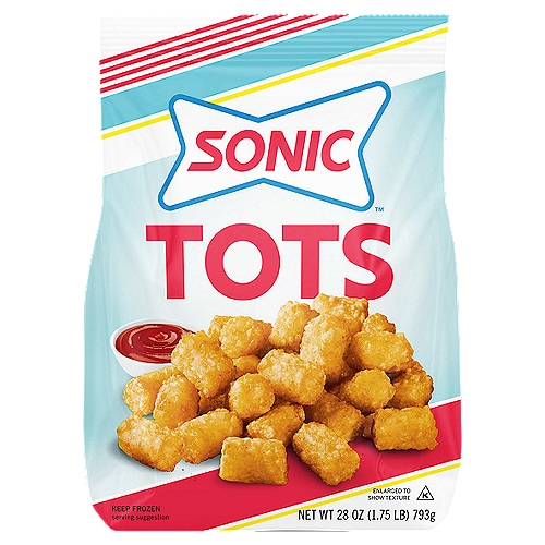 Sonic Tots, 28 oz