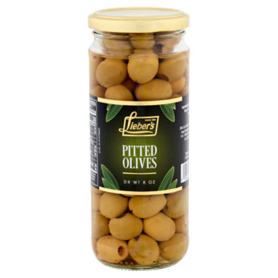 Lieber's Pitted Olives, 8 oz