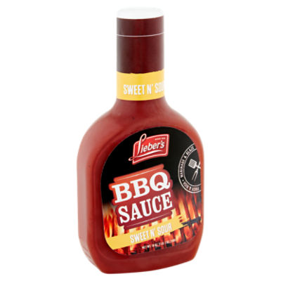 Lieber's Sweet N' Sour BBQ Sauce,18 oz