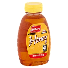 Lieber's 100% Pure Natural Squeezable Honey, 16 oz