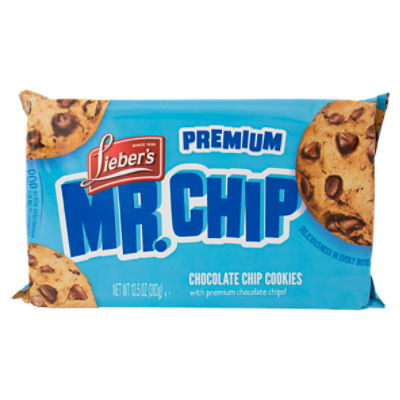 Lieber's Mr. Chip Premium Chocolate Chip Cookies, 13.5 oz