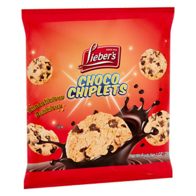 Lieber's Choco Chiplets Cookies, 1 oz