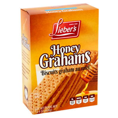 Lieber's Honey Grahams Biscuits, 14.4 oz