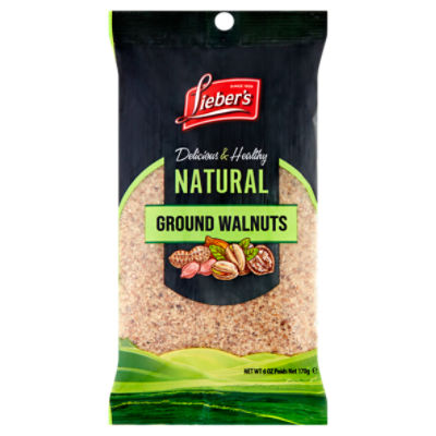 Lieber's Natural Ground Walnuts, 6 oz - Fairway