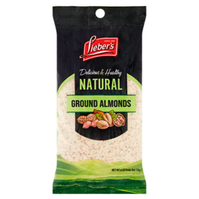 Lieber's Natural Ground Almonds, 6 oz - Fairway
