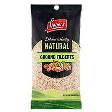 Lieber's Delicious & Healthy Natural Ground Filberts, 6 oz