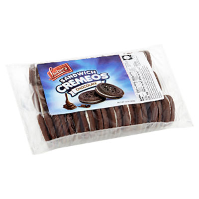 Lieber's Chocolate Sandwich Cremeos, 13 oz