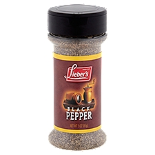 Lieber's Black Pepper, 3 oz