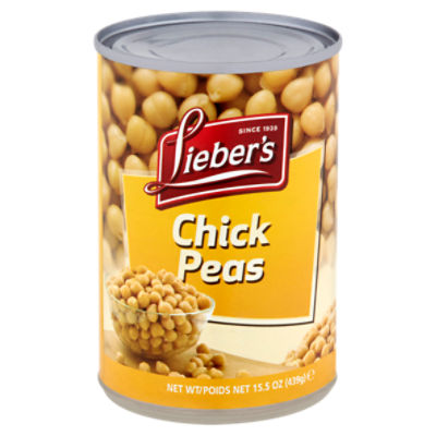 Lieber's Chick Peas, 15.5 oz