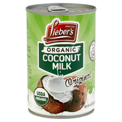 Lieber's Organic Original Coconut Milk, 13.5 oz