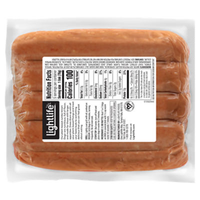 Lightlife Smart Dogs Jumbo Plant-Based Hot Dogs, 5 count, 13.5 oz