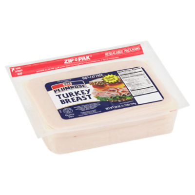 Plumrose 98% Fat Free Turkey Breast Value Pack, 28 oz