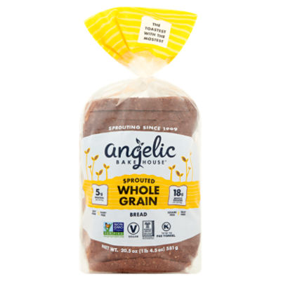 Angelic Bakehouse 7 Sprouted Whole Grain No Added Salt Bread