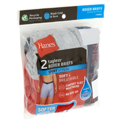 Hanes boxer deals briefs tagless