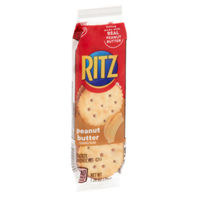 Nabisco Ritz Peanut Butter Flavored Filling Cracker Sandwiches 1.38 oz