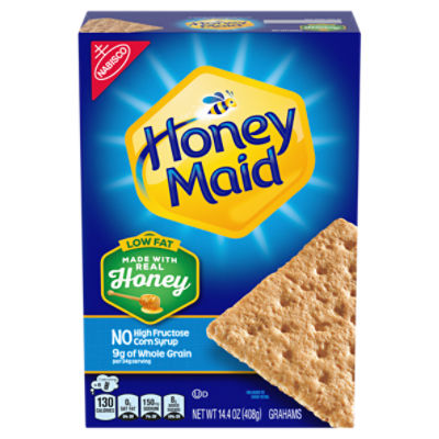 Honey Maid Low Fat Honey Graham Crackers, 14.4 oz, 14.4 Ounce