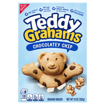 Teddy Grahams Chocolatey Chip Graham Snacks, 10 oz