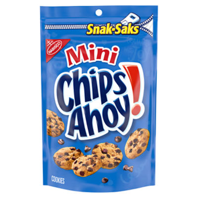 CHIPS AHOY! Mini Original Chocolate Chip Cookies, 8 oz Snak-Sak - The Fresh  Grocer