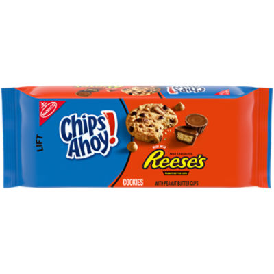 CHIPS AHOY! Reese's Peanut Butter Cup Chocolate Chip Cookies, 9.5 oz