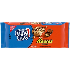 CHIPS AHOY! Reese's Peanut Butter Cup Chocolate Chip Cookies, 9.5 oz, 9.5 Ounce