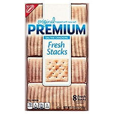 Nabisco Premium Original Fresh Stacks Saltine Crackers, 8 count, 13.6 oz